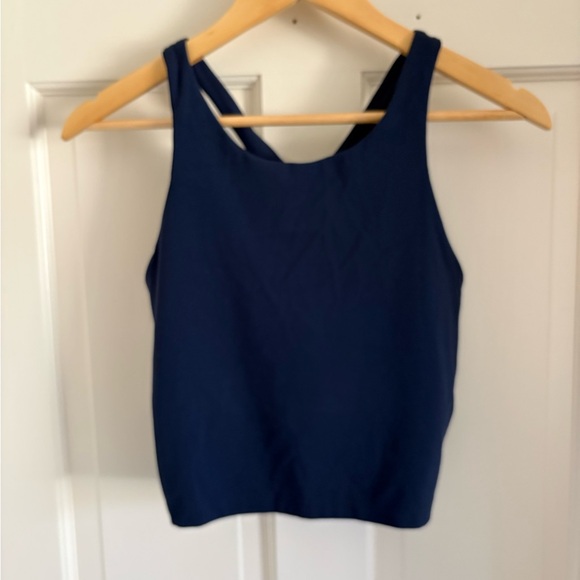 Athleta Purpose Crop Sports Bra Size Large - Picture 3 of 9